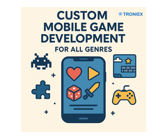 Custom Mobile Game Development for All Genres