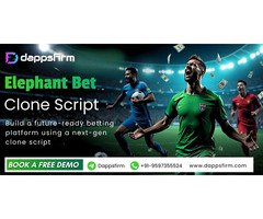 Create a High-ROI Betting Site Using Our Elephant Bet Clone Script – Book a Free Demo