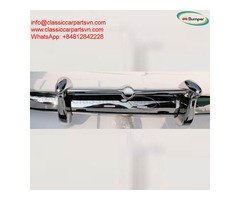 Volvo PV 444 (1947-1958) bumpers with bullhorns overriders by stainless steel