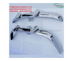 Volvo PV544 Euro type (1958-1965) bumpers by stainless steel new