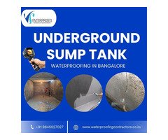 Underground Sump Tank Waterproofing in Bangalore