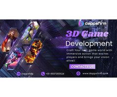 Quick-Launch 3D Game Development Solutions for Startups & Enterprises