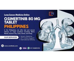 Bumili ng Osimertinib 80 mg Tablet Presyo Online na Pilipinas