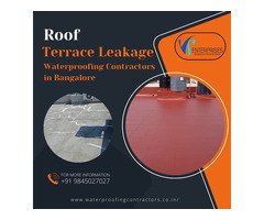 Roof Terrace Leakage Waterproofing Contractors in Bangalore