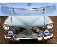 Volvo Amazon Euro bumper (1956-1970) by stainless steel - Image 1/4