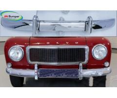 Volvo PV 544 Euro bumper (1958-1965) stainless steel - Image 1/4