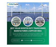 Best Solar Inverter Duty Transformer Manufacturer & Supplier India