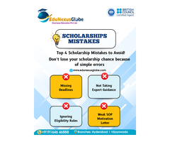 Scholarship Mistakes to Avoid – A Detailed Guide by EduNexus Globe