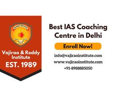 Best IAS Coaching Centre in Delhi- Vajirao and Reddy Institute