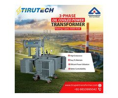 3 Phase Oil Cooled Power Transformer Manufacturer Jharkhand