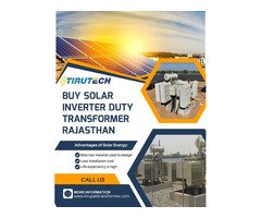 Buy Solar Inverter Duty Transformer Rajasthan