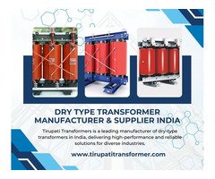 Dry Type Transformer Manufacturer & Supplier India