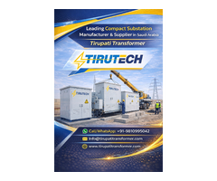 Leading Compact Substation Manufacturer & Supplier in Saudi Arabia