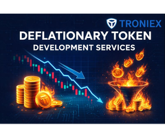 Deflationary Token Development Services for Sustainable Crypto Projects