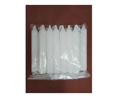 Candles- House Hold Plain White Candles-AARYAH DECOR