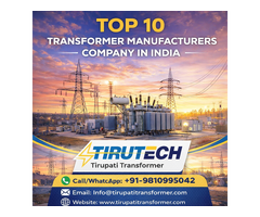 Top 10 Transformer Manufacturers Company in India