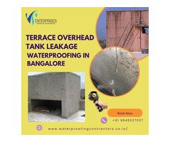 Terrace Overhead Tank Leakage Waterproofing in Bangalore