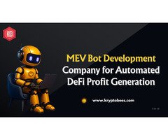 MEV Bot Development Company for Automated DeFi Profit Generation