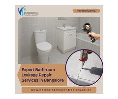 Expert Bathroom Leakage Repair Services in Bangalore
