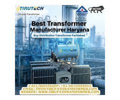 Best Transformer Manufacturer Haryana | Buy Distribution Transformer Faridabad