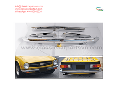 Triumph TR6 (1974-1976) bumpers without license plate shield