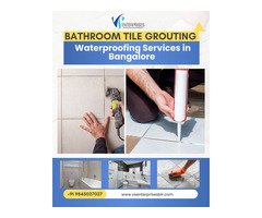 Bathroom Tile Grouting Waterproofing Services in Bangalore