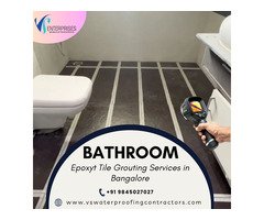 Bathroom Epoxy Tile Grouting Services in Bangalore