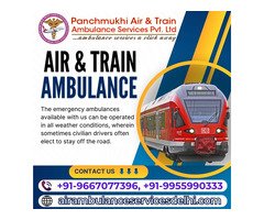 Panchmukhi Hi Tech Train Ambulance in Patna- Relocation of Critical Patients without trouble