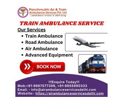 Panchmukhi Train Ambulance in Ranchi- arranging emergency medical transport with efficiency