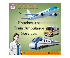 Panchmukhi Hi Tech Train Ambulance in Delhi- Enabling the chances of shifting patients easily
