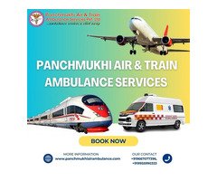 Panchmukhi Train Ambulance in Patna- enhanced facilities given as per your needs
