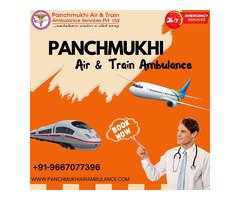 Panchmukhi Train Ambulance from Patna- responsible for safe and comfortable patient transfer