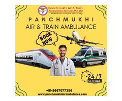 Panchmukhi Train Ambulance in Ranchi transports the sick with proper arrangements