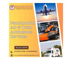 Panchmukhi Train Ambulance in Ranchi keeps you involved during transit