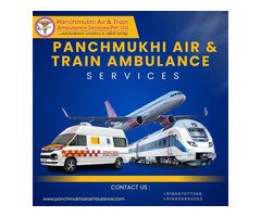 Panchmukhi ICU Train Ambulance in Guwahati- quick enough to meet your needs