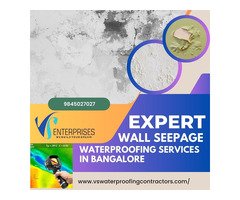 Expert Wall Seepage Waterproofing Services in Bangalore