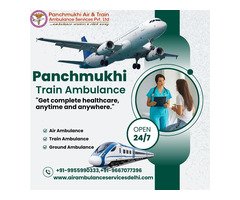 Panchmukhi provides transit with swift execution in its Train Ambulances in Delhi