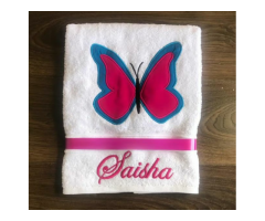 Cartoon embroidered Bath towels for kids - Image 5/5