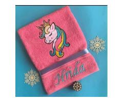 Embroidered cartoon towels for kids - Image 2/4