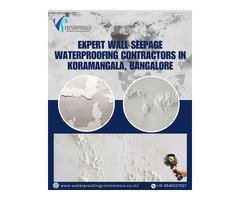 Expert Wall Seepage Waterproofing Contractors in Koramangala, Bangalore