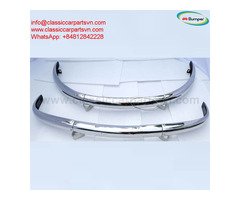 BMW 501 (1952-1962) and 502 (1954-1964) bumpers by stainless steel new