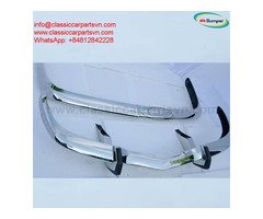 BMW 2000 CS (1965-1969) bumpers by stainless steel new