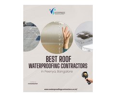 Best Roof Waterproofing Contractors in Peenya, Bangalore