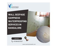 Wall Seepage dampness Waterproofing Services in Bangalore