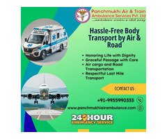 Panchmukhi Body Freezer Mortuary Box Transportation in Hyderabad- convenient enough to hire during e