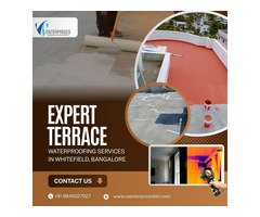 Expert Terrace Waterproofing Services in Whitefield, Bangalore