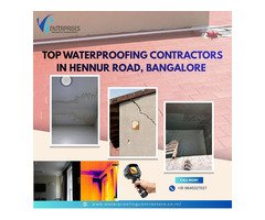 Top Waterproofing Contractors in Hennur Road, Bangalore