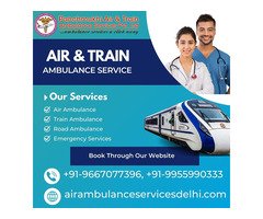 Panchmukhi Train Ambulance in Ahmedabad- Remembered for its life saving facilities