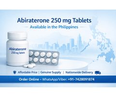 Buy Abiraterone Tablet Online Cost in Philippines