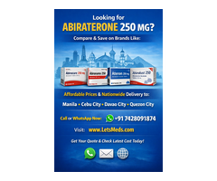 Abiraterone 250 mg Buy Online in Philippines